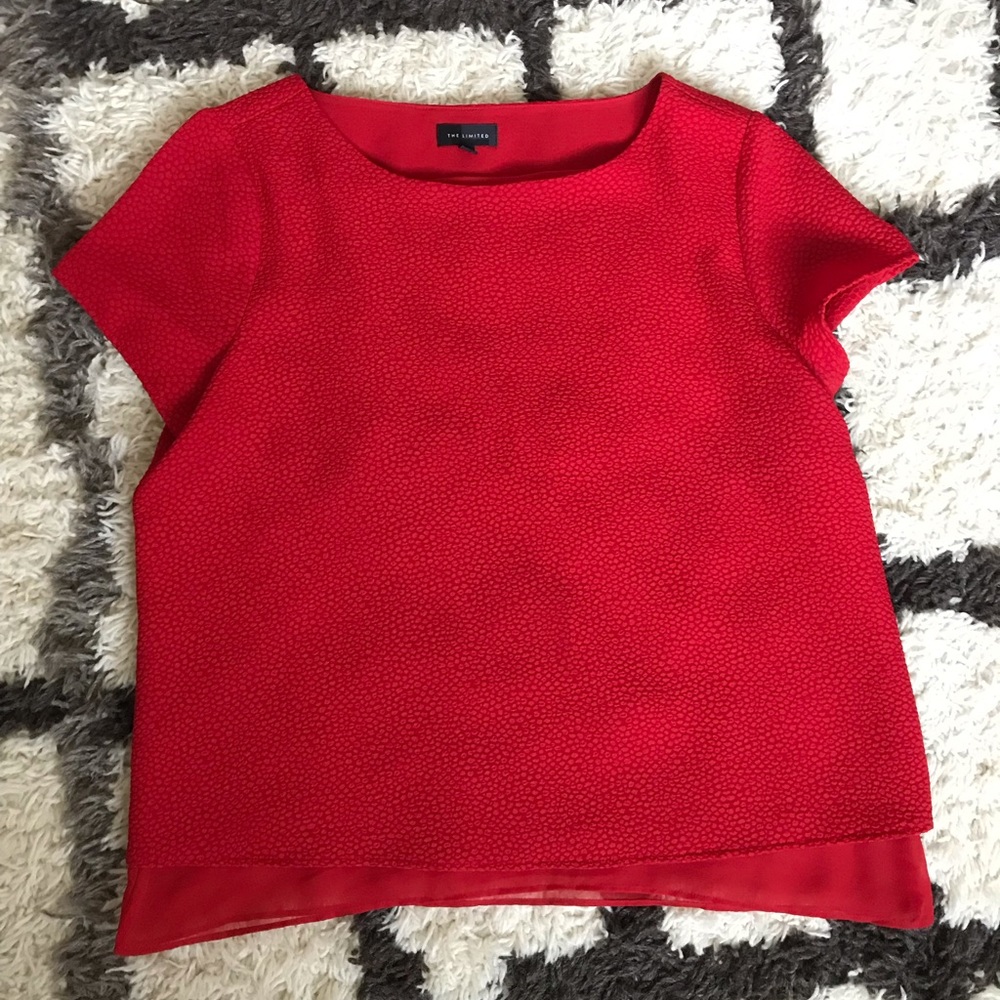 Beautiful red Limited top